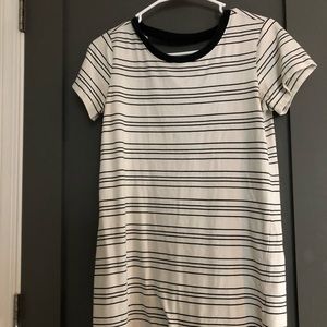 Striped T-Shirt Dress